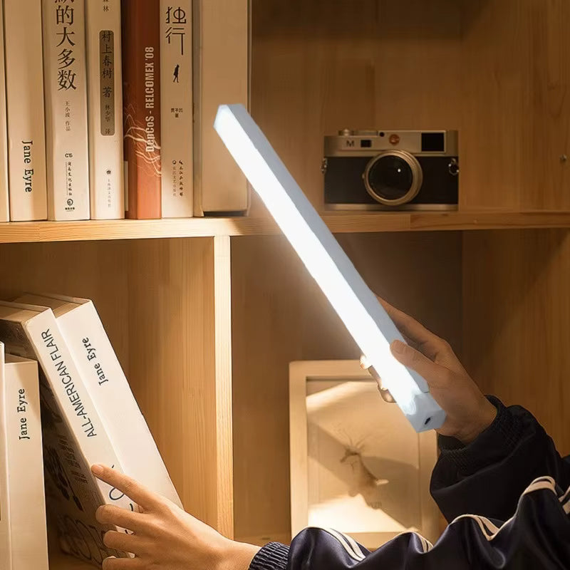חיישן תנועה אלחוטי USB נטען — מנורת LED לארון ומטבח