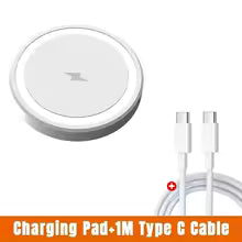 משטח טעינה אלחוטי מגנטי 200W ל-iPhone ו-AirPods