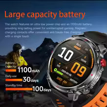 T-Rex 3 Ultra Military | שעון חכם לגברים עם GPS, AMOLED ופנס LED