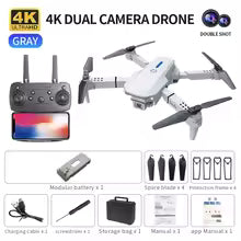 רחפן מיני E88 4K HD עם מצלמה WiFi FPV | מתקפל | שלט מרחוק