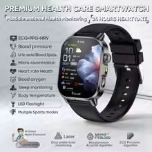 שעון חכם לנשים דגם 2026 | מסך AMOLED 2.0" | ECG | דופק | שיחות BT