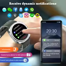 שעון חכם 2026 | GPS + NFC | AMOLED 1.60" | שיחות | AOD | לגברים