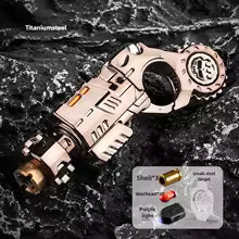 צעצוע חושי EDC אקדח מתכת טקטי – מפחית לחץ, סגסוגת מתכת