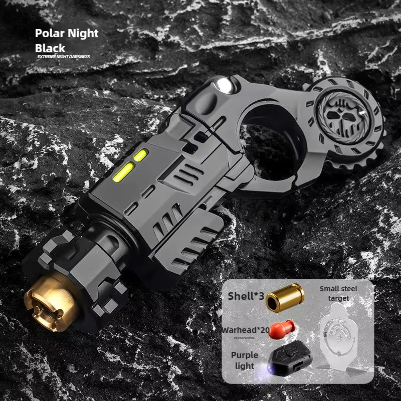צעצוע חושי EDC אקדח מתכת טקטי – מפחית לחץ, סגסוגת מתכת