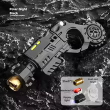 צעצוע חושי EDC אקדח מתכת טקטי – מפחית לחץ, סגסוגת מתכת