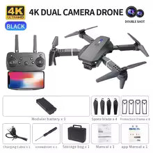 רחפן מיני E88 4K HD עם מצלמה WiFi FPV | מתקפל | שלט מרחוק