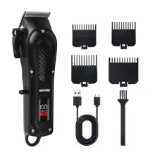 מכונת תספורת זקן T9 וינטג'’ | נטענת USB | לגברים