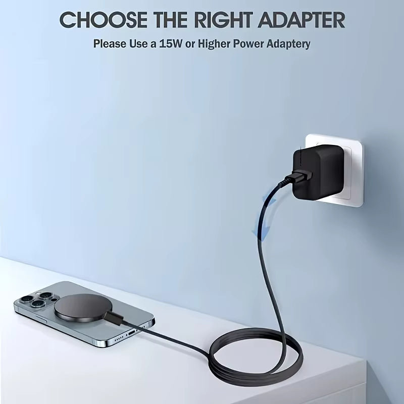 משטח טעינה אלחוטי מגנטי 200W ל-iPhone ו-AirPods