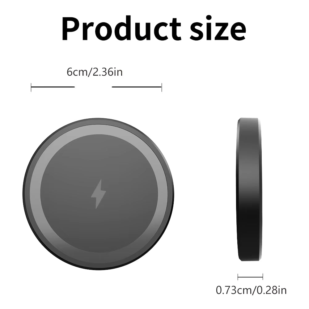 משטח טעינה אלחוטי מגנטי 200W ל-iPhone ו-AirPods