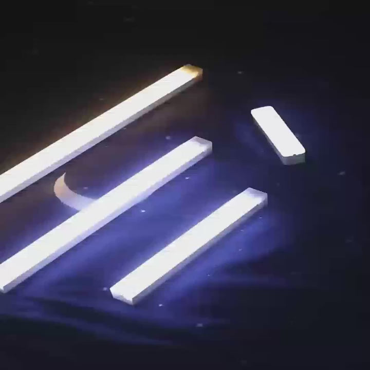חיישן תנועה אלחוטי USB נטען — מנורת LED לארון ומטבח