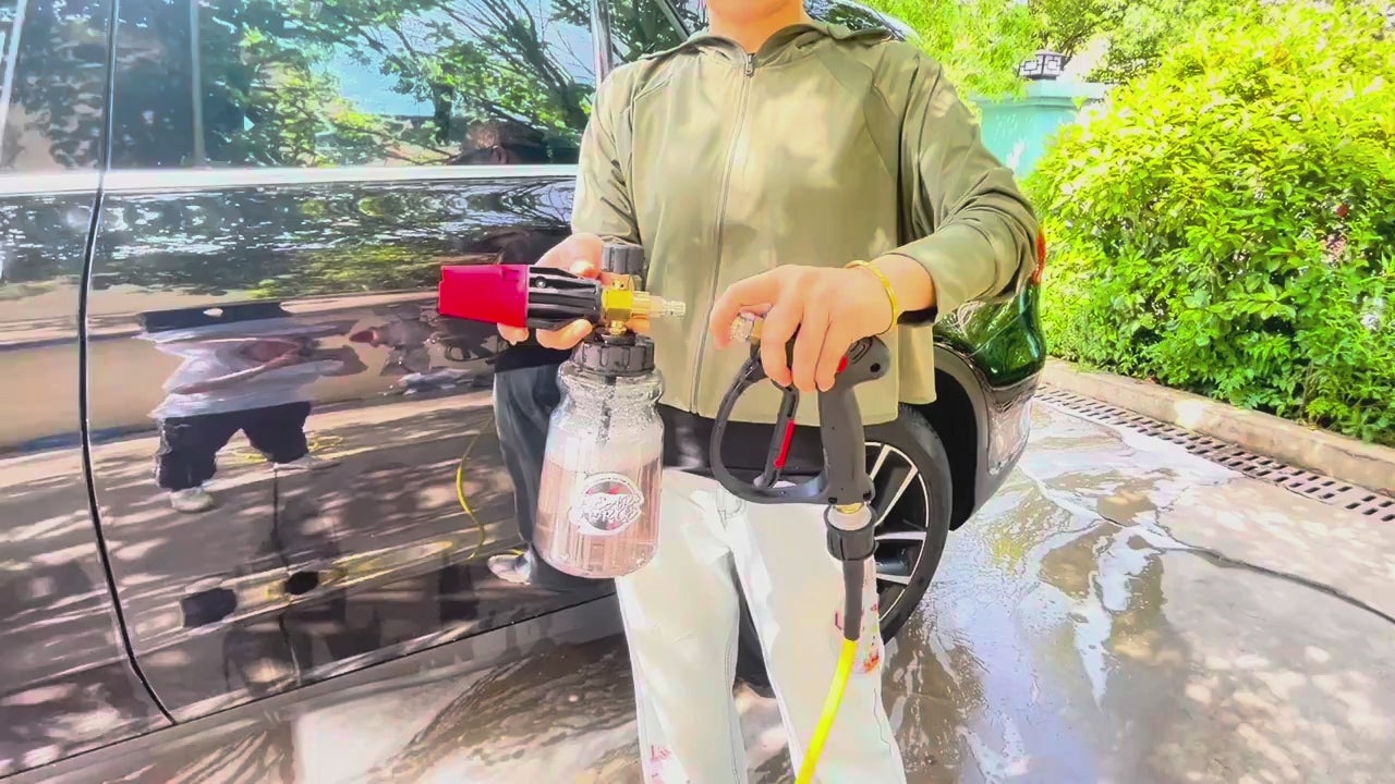 מכונת לחץ פום לנס | פום נוזל לרכב | Karcher Elitech Daewoo Bort AR Bosch Mac